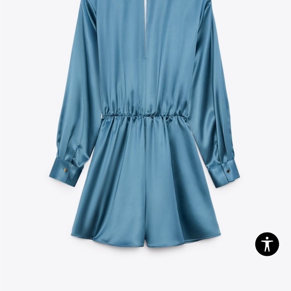 Zara buckle satin effect jumpsuit - Picture 10 of 10